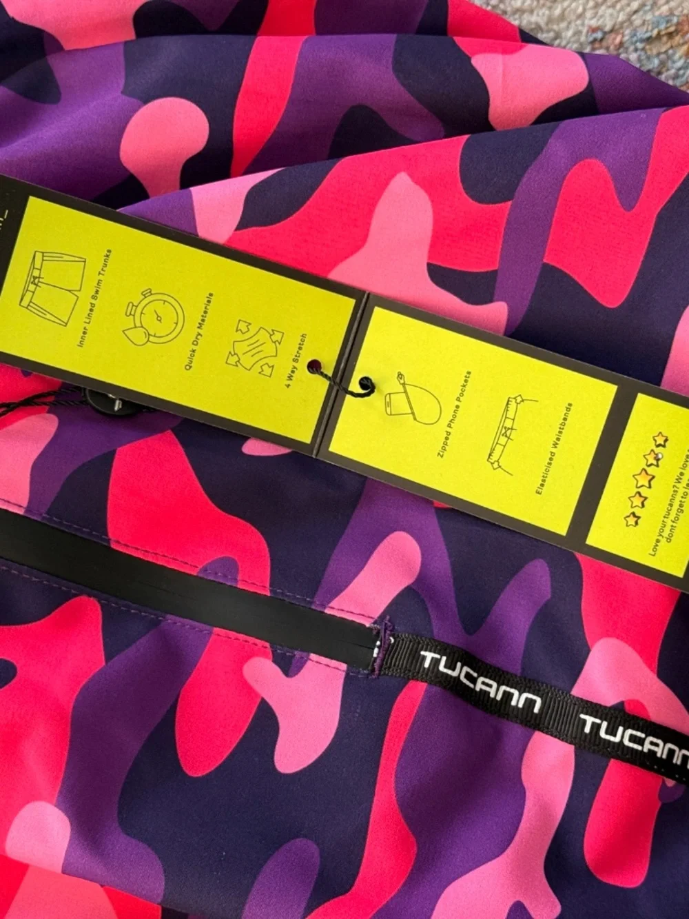 Tucann pink camo